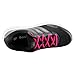 adidas Performance Women's Duramo 7 W Women's Running Shoe, Black/Silver/Pink, 9 M US