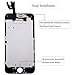Giorefix iPhone 6 Full Assembly Screen Replacement, LCD Touch Screen Display Digitizer Repair Kit with Facing Proximity Sensor + Ear Speaker + Screen Protector + Repair Tools