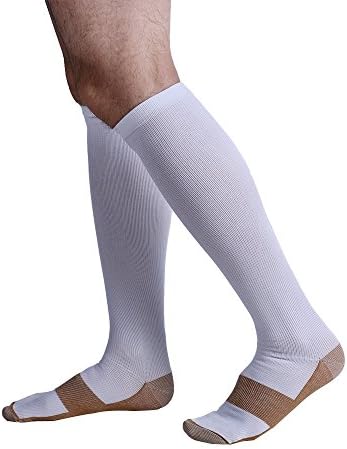 Sirosky Graduated Compression Socks, Ankle Sleeve, Toe Alignment Socks &amp; Toe Gel Socks - Sports Medical Anti Fatigue Support Stockings Feet Pain Relieving Ache Relief for Men Woman