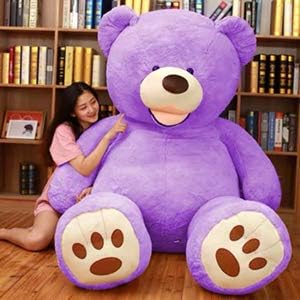 Amazon ぬいぐるみ 特大 くま テディベア 可愛い熊 動物 大きい くまぬいぐるみ 熊縫い包み クマ抱き枕 お祝い ふわふわぬいぐるみ 130cm ぬいぐるみ おもちゃ