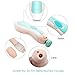 Professional Electric Baby Nail File Clippers-MiniTeasure Upgraded Nail Trimmer with LED Front Light For Newborn,Toddler,Girls and Mom Toes and Fingernails-AA Battery Operated (Not Included) (Blue)