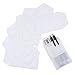Outus White Pocket Protector for School Hospital Office, 8 Pieces