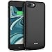 Battery Case for iPhone 7 Plus/8 Plus/6 Plus/6s Plus,5500mAh Portable Protective Charging Case Compatible with iPhone 7 Plus/8 Plus/6 Plus/6s Plus (5.5 inch) Rechargeable Extended Battery (Black)