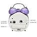 Loud Alarm Clock for Heavy Sleepers Bedrooms, Analog Alarm Clock, Small Alarm Clock, Retro Design for Kids, Battary Operation, 3 inch, Purple