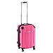 Goplus Expandable Carry On Luggage, 20-inch ABS Hardside Travel Bag, Lightweight Trolley Suitcase with Spinner Wheels