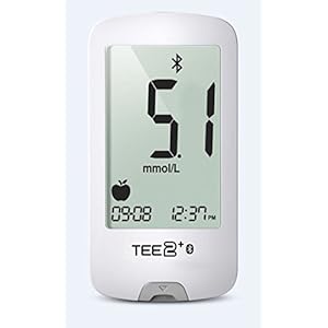 TEE2+ Blood Glucose Meter – Easy to use, Accurate, Stores 1000 Readings, Bluetooth Compatible