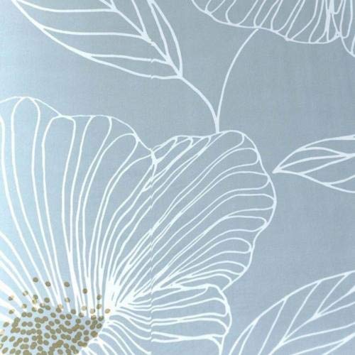 A-Street Prints Mythic Floral Wallpaper, Paper, Seafoam, 20.5-Inch x 33 ft
