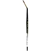 Princeton Mini-Detailer Paintbrush, Size 0, Black