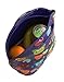 Insulated Neoprene Lunch Tote Bag - Large, Purple Owls