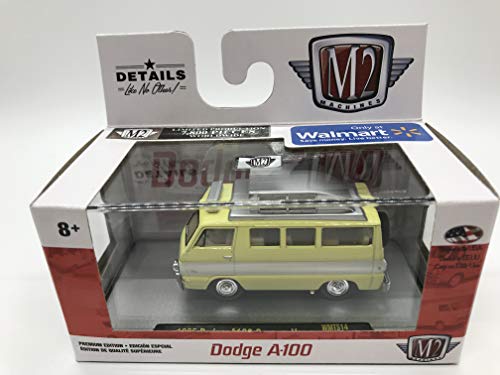 M2 Machines by M2 Collectible Dodge A-100 1965 Dodge A100 Camper Van 1:64 Scale WMTS14 19-17 Yellow Details Like NO Other! 1 of 7800