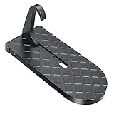 Car Doorstep, BASA Doorstep, Vehicle Hooked on U Shaped Slam Latch Doorstep with Safety Hammer Function,Easy Access to Car Rooftop Roof-Rack, Doorstep for Car, Jeep, SUV