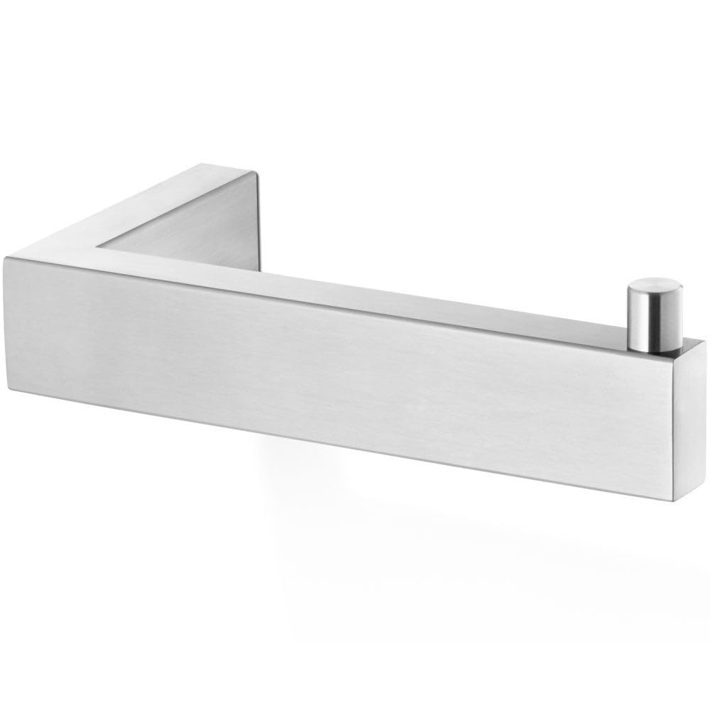 Zack 40374 Linea Wall Mounted Toilet Roll Holder, 1.57 by 5.71 by 3.15"