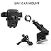 Car Mount Cell Phone Holder For Car Mobile Mount Air Vent Cradle Windshield Dashboard Long Arm Anti-skid Base for iPhone X/8/7/7P/6S/6P/5S Samsung Galaxy S5/S6/S7/S8 Nexus Nokia Google Huawei and More