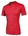 Coofandy Men's Casual Short Sleeve T-shirt Contrast Color Polo Shirts