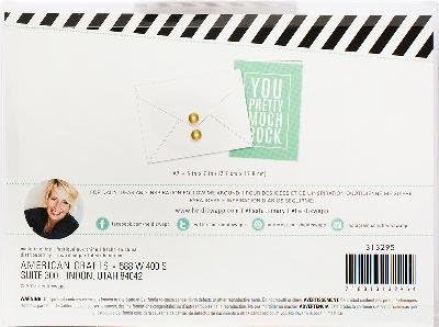 Heidi Swapp Stationery A7 Envelope - White Closure