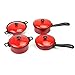 happu-store 1Set Kids Play House Toy Kitchen Utensils Pots Cooking Food Dishes Fun Cookware