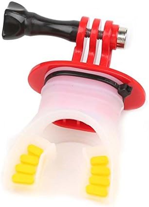 twbbt Surfing Skating Shoot Surf Dummy Bite Mount Set Surfing Diving Accessories Set for GoPro Hero 5/4/3 Session