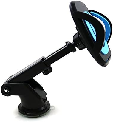 Gencorp JSC Car Phone Holder Windshield, Car Phone Holder for iPhone 5S 6 6S Samsung Note Xiaomi Air Vent Mount Mobile Phone Stand Cradle for Smartphone GPS Navigation
