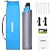 ENKEEO Pop Up Beach Tent, Automatic Easy Set Up Family Tent Instant Sun Shelter, with UPF 50 Plus Sun Protection, Full Privacy Door & Sitting Mat and Carry Bag for Outdoor Camping, Fishing, Hiking