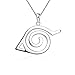 Anime Naruto Pendant Necklace for Women Men Stainless Steel Jewelry Gifts