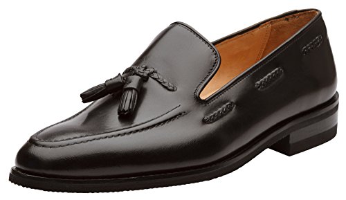 DAPPER SHOES CO. Genuine Leather Handcrafted Classic Braided Tassel Loafer Sz 9 DAPPER SHOES CO. Genuine Leather Handcrafted Men main image 4