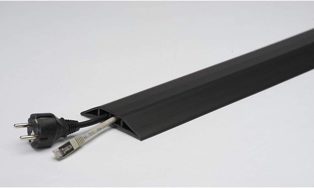 Eha Cable Bridge, Width 75 mm 3 m Set including Adhesive Tape, Black, 40000, Breite: 75 mm , Länge: 3 m - Image 3