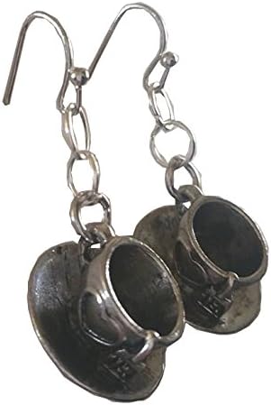 Alice in Wonderland Tea Party Dangle Earrings