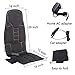 IDODO Vibration Car Back Massager, Massage Seat Cushion with Heat, 10 Vibrating Motors and Therapy Heating Massage Chair Pad to Release Stress and Fatigue for Car Home Office Use