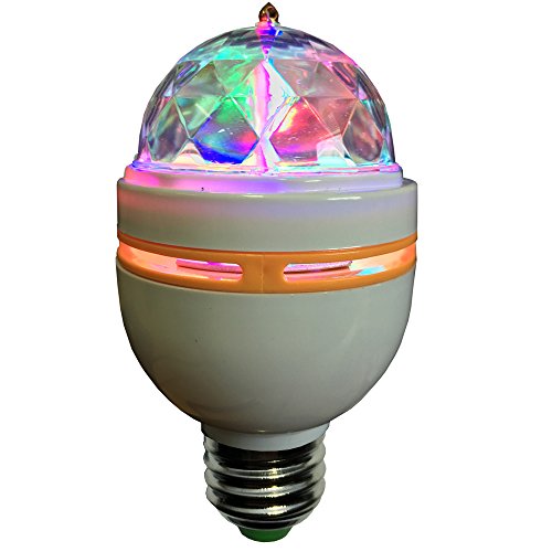 LED Disco Party Bulb, Disco Light, DJ Light for Party's, Chrystal Ball Effect - Ships from USA - Thumbnail 4