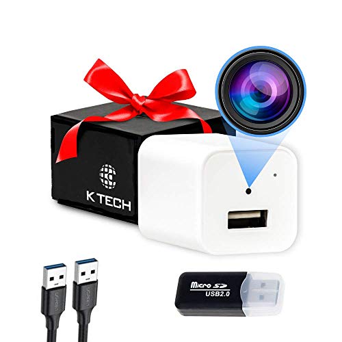 K Tech Hidden Spy Camera USB Charger, Hidden Camera, Hidden Nanny Cam