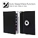 New Case for iPad 9.7 inch 2018 2017/ iPad Air 2 Case - 360 Degree Rotating Stand Protective Cover Smart Case with Auto Sleep/Wake for Apple iPad 5th/6th Generation (Black)