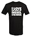 I Love the Smell of Diesel in Morning - Stacks Trucker Black Smoke T Shirt
