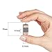USB Flash Drives 128GB for iPhone iOS External Storage, USB 3.0 Jump Drive 3-in-1 Lightning Memory Storage Pen Drive for iPad iPhone Android (Rosegold)