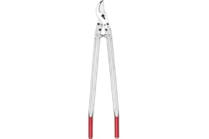FELCO F22 Swiss Made Loppers for Gardening – 33.1" Heavy Duty Loppers for Tree Trimming | Tree Branch Cutters | Tree Trimmer Tool with Replaceable Alloy Steel Blade, Forged Handles Made for Life