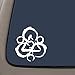 NI325 Coheed and Cambria Logo Car Decal / Sticker - White | 5.5-Inches Wide