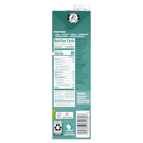 SILK SOYMILK, UNSWEETENED, 1 QUART