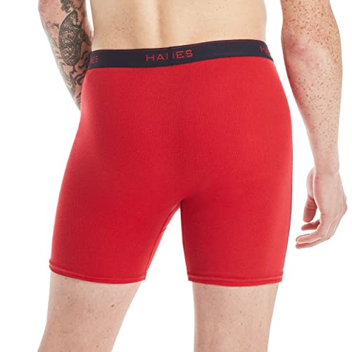 Hanes Men's Underwear Boxer Briefs Pack, Cool Dri MoistureWicking