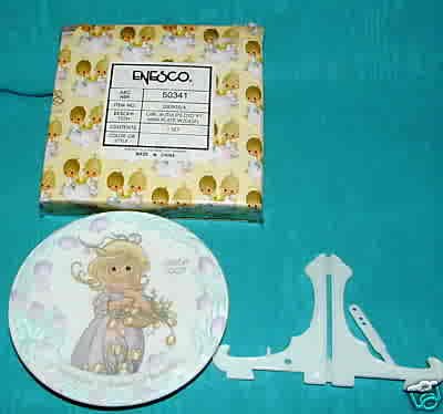 Prescious Moments ~ Mini-Plate, Easter 1997