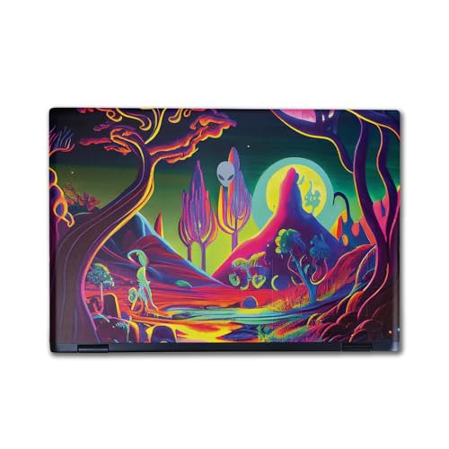 Laptop Skin Compatible with Alienware M16 R2 (2024) - Trippy Planet - Premium 3…