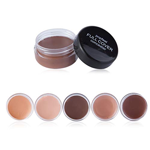 1PC Face Beauty Contour Concealer Cream Corrector Foundation Dark Circle Perfect Cover (Color : 01#)