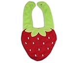 BONAMART ® three-D Kids Baby Girl Boy Toddler Bibs Cute Cartoon Strawberry Soft Saliva Towel