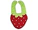 BONAMART ® three-D Kids Baby Girl Boy Toddler Bibs Cute Cartoon Strawberry Soft Saliva Towel
