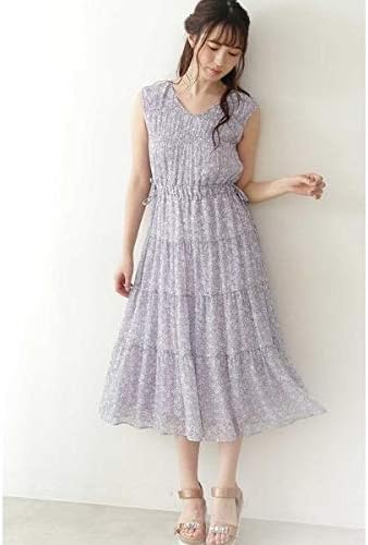 Amazon ジルバイジルスチュアート Jill By Jillstuart ヨウリュウフローラルワンピース ラベンダー Fr ワンピース チュニック 通販