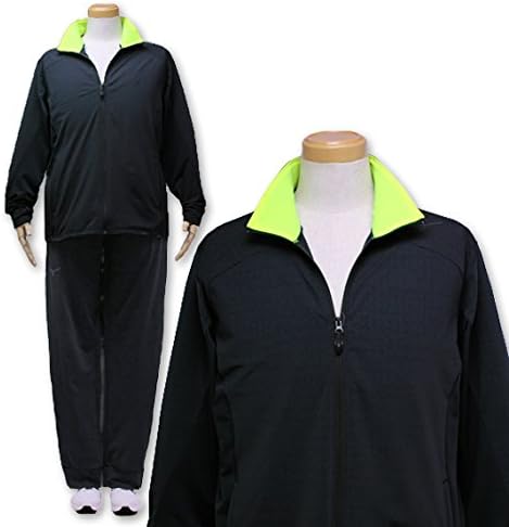 Amazon ミズノ Mizuno 大きいサイズ ストレッチフリース 上下セット ブラック 3l フィットネス トレーニング ジャケット 通販
