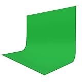 Green Screen Backdrop 10x10 ft, Chroma Key
