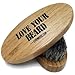 Wooden Boar Hair Bristle Beard Brush by Ranger Grooming Company by Leven Rose, Perfect For a Beard Grooming Kit for Men, Made of Boars Hair Bristles and Firm Natural Wood, Great For Men’s Gift