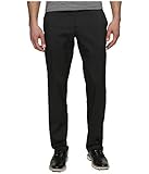 NIKE Men's Flat Front Golf Pants, Black/Black, Size