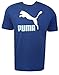 Puma Mens Archive Life Short-Sleeve Shirt - Twilight Blue X-Large