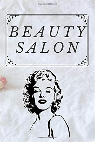 Beauty Salon Appointment Book For Salons Spas Hair Stylist