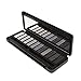 BYS Smokey Eyeshadow Palette Tin (with French Translation) with Mirror Double Ended Applicator and Blender Highly Pigmented 12 Matte & Metallic Shades